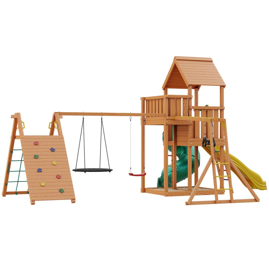 Детская деревянная площадка Jungle Palace JP14